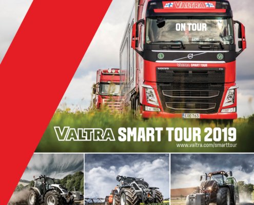 Trucks on Tour mit Valtra Traktoren